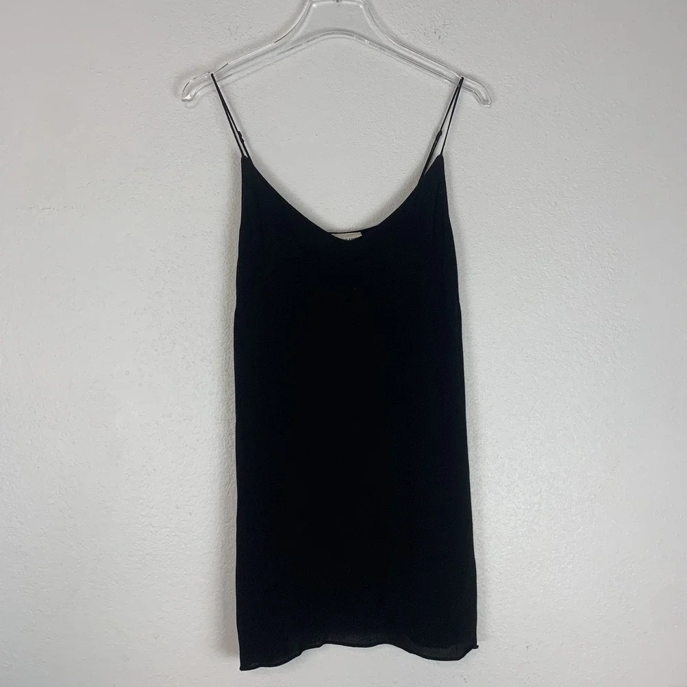 Wilfred Free Dress‎ Womens Small Vivienne Slip Mini Dainty Chic Minimalist Sleek